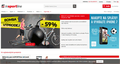 Desktop Screenshot of insportline.cz