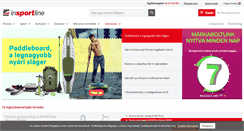 Desktop Screenshot of insportline.hu