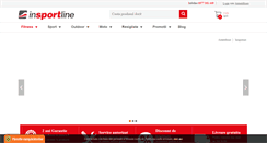 Desktop Screenshot of insportline.ro